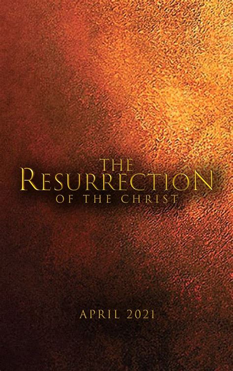 passion of the christ resurrection status